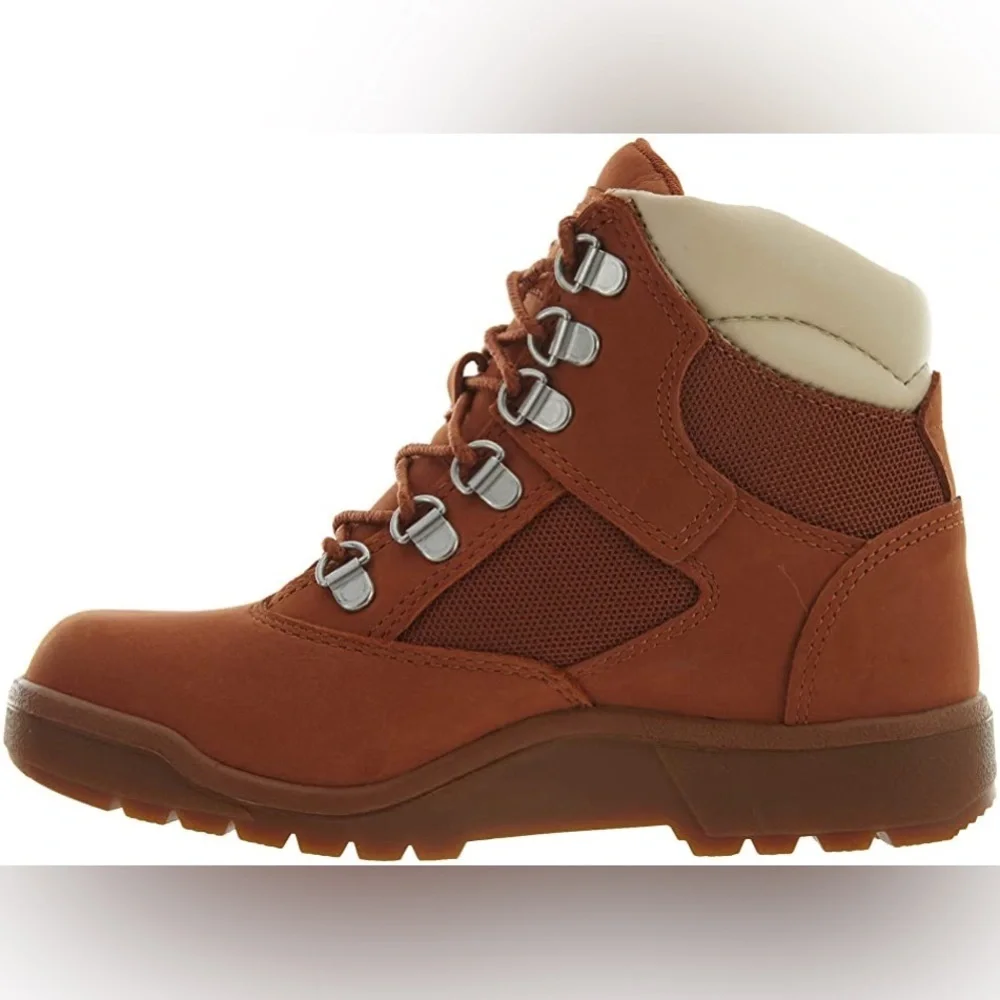 TIMBERLAND 6 IN L/F FLD BT YOUTH’S - NB‎ DK ORG | NEW/NIB!!🤎🤎